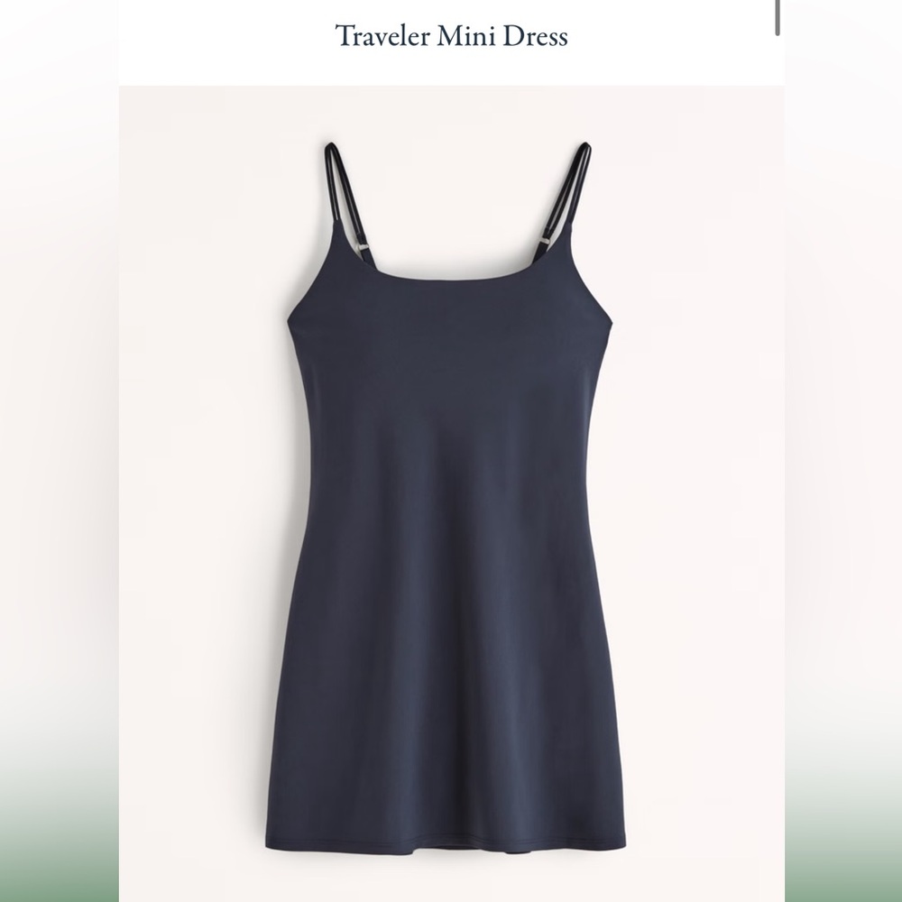 Abercrombie and Fitch Traveler Mini Dress Navy